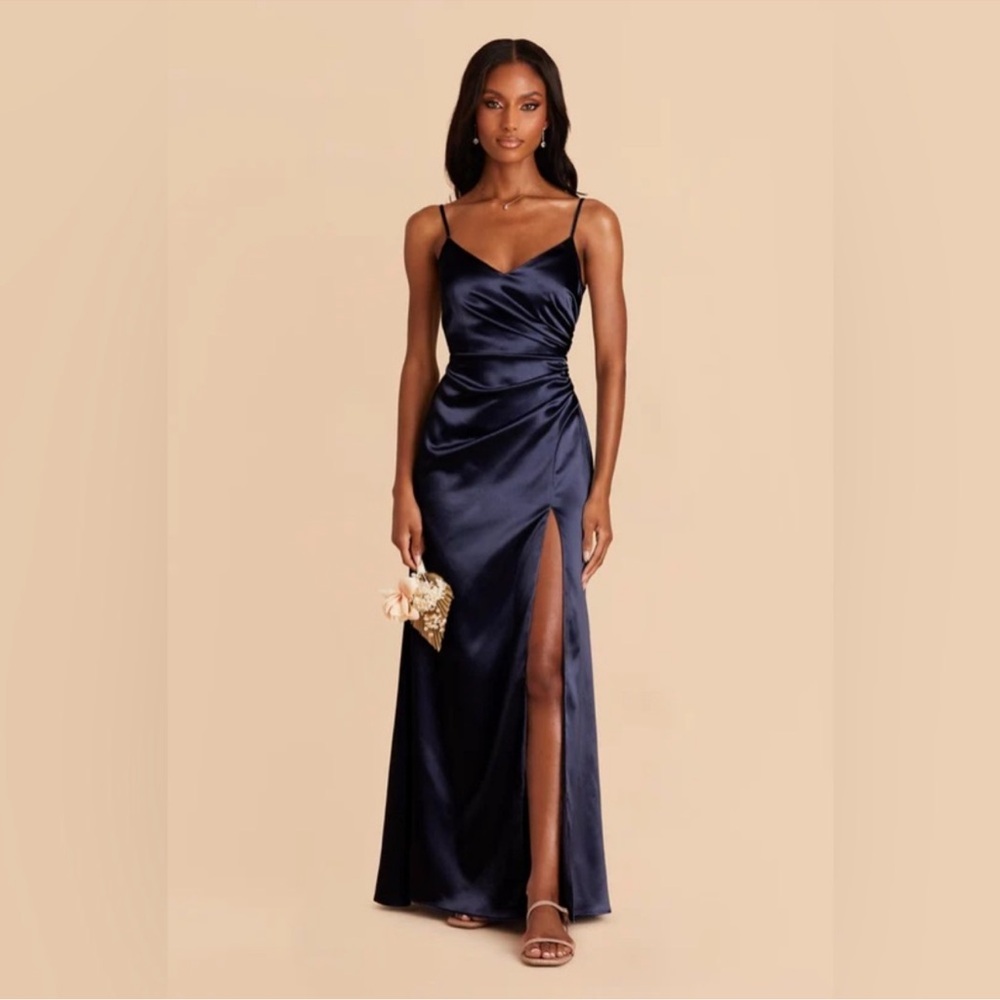 Birdy Grey Catherine Shiny Satin Dress